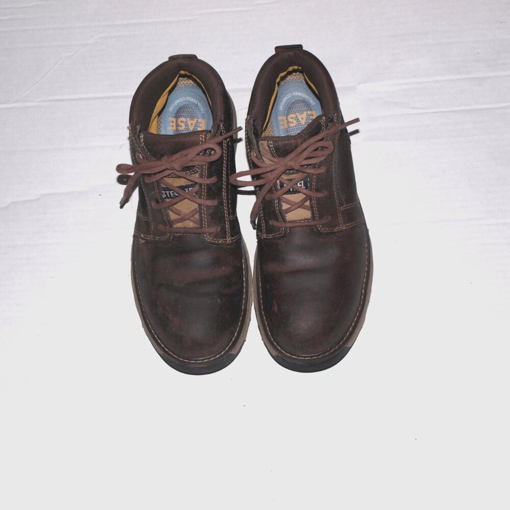 Brown P 90715 Caterpillar Size 8 Steel Toe Boots